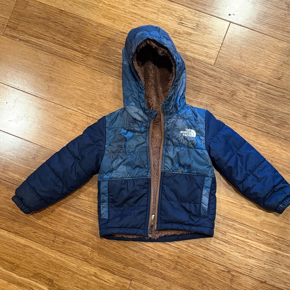 The North Face Kids Jacket - Blue and Brown